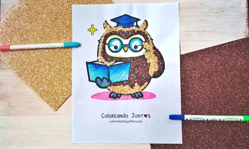Dibujo de profesión kawaii coloreada por Coloreando Juntos