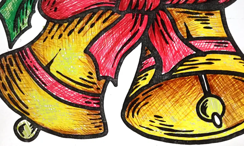 Paso 4 para pintar con Bolígrafos