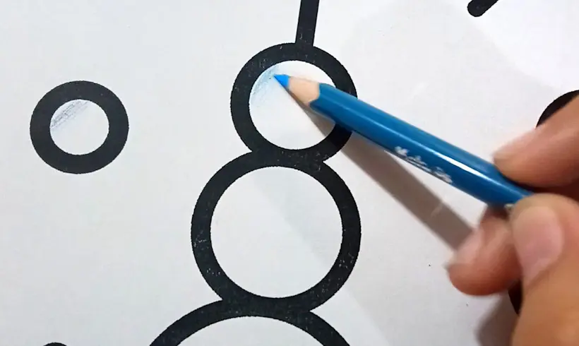 Paso 1 para pintar con la técnica del borrado